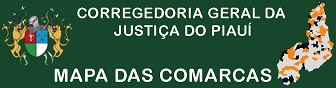 Mapa das Comarcas  -CGJ
